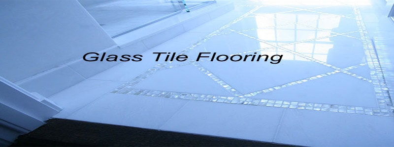 glass tile flooring