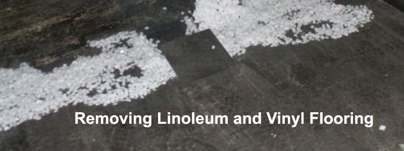 removing linoleum and vinyl flooring
