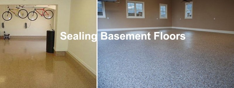 sealing basement floors