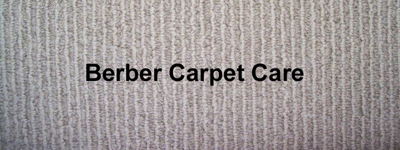 berber carpet care