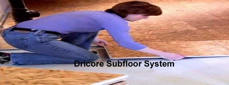 dricore subfloor system