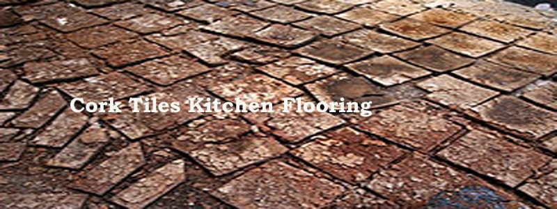 cork tiles kitchen flooring
