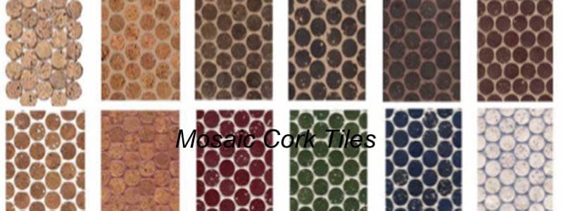 mosaic cork tiles