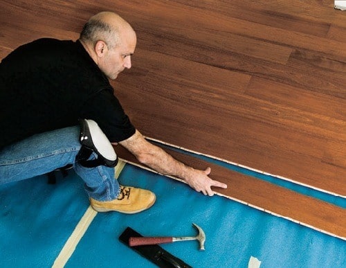 Alternative Method of Flooring Installing