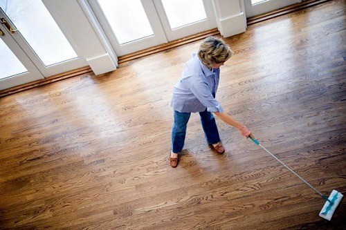 Easy to Clean Hardwood Floor