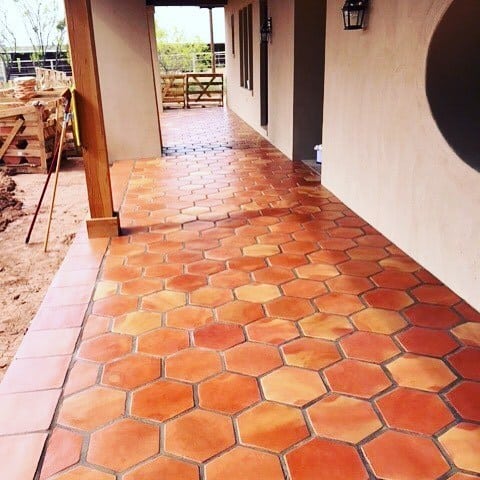 Saltillo Tile Flooring For Home Design, Paint Saltillo Tile Floors